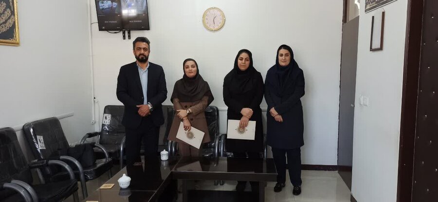 مراسم بزرگداشت روز روان شناس در بهزیستی اشنویه