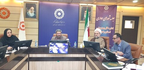 گزارش تصویری| جلسه شورای اداری بهزیستی استان زنجان به ریاست مدیرکل بهزیستی و با حضور اعضاء برگزارشد