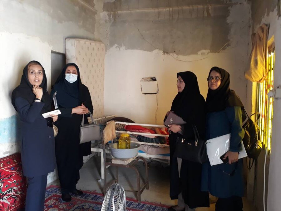 حضور کارشناس اداره پذیرش و هماهنگی گروههای هدف سازمان بهزیستی کشور در استان بوشهر