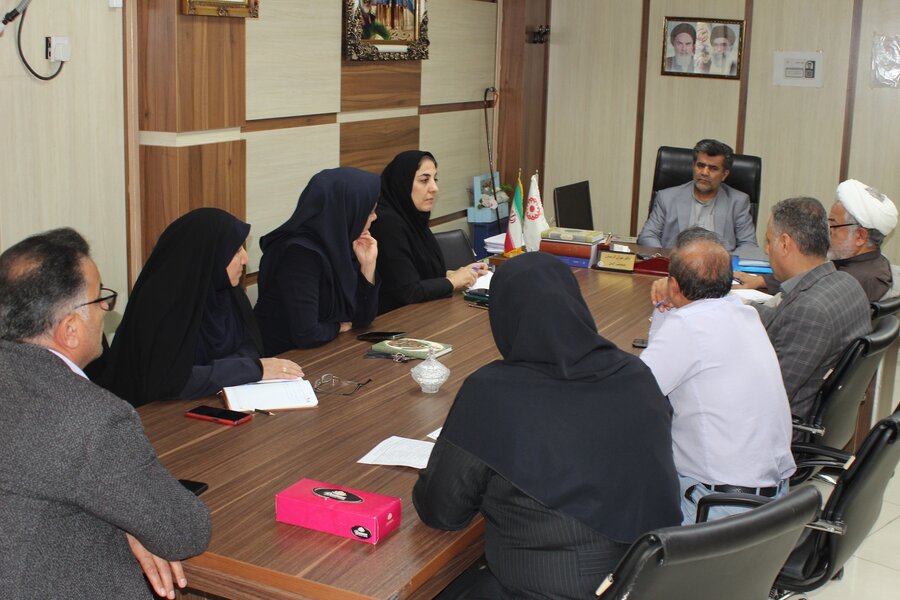 سومین جلسه شورای فرهنگی بهزیستی خوزستان با موضوع دهه کرامت برگزار شد