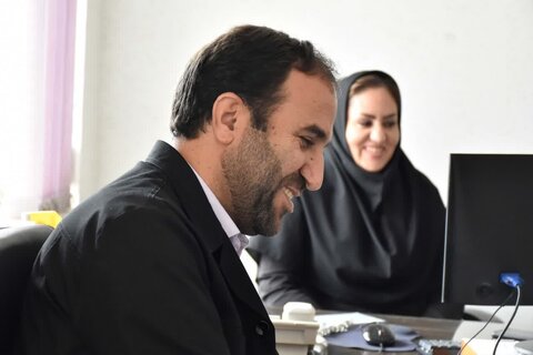 بازدید مدیرکل بهزیستی استان کرمانشاه از اداره بهزیستی شهرستان صحنه