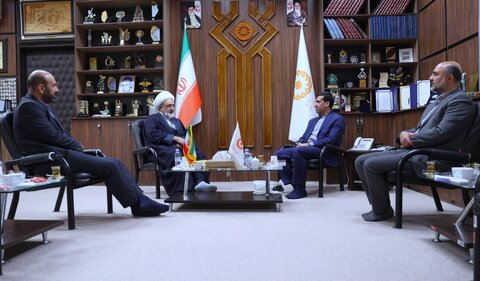 دیدار حجت الاسلام والمسلمین محسن عرفاتی با رئیس سازمان بهزیستی کشور