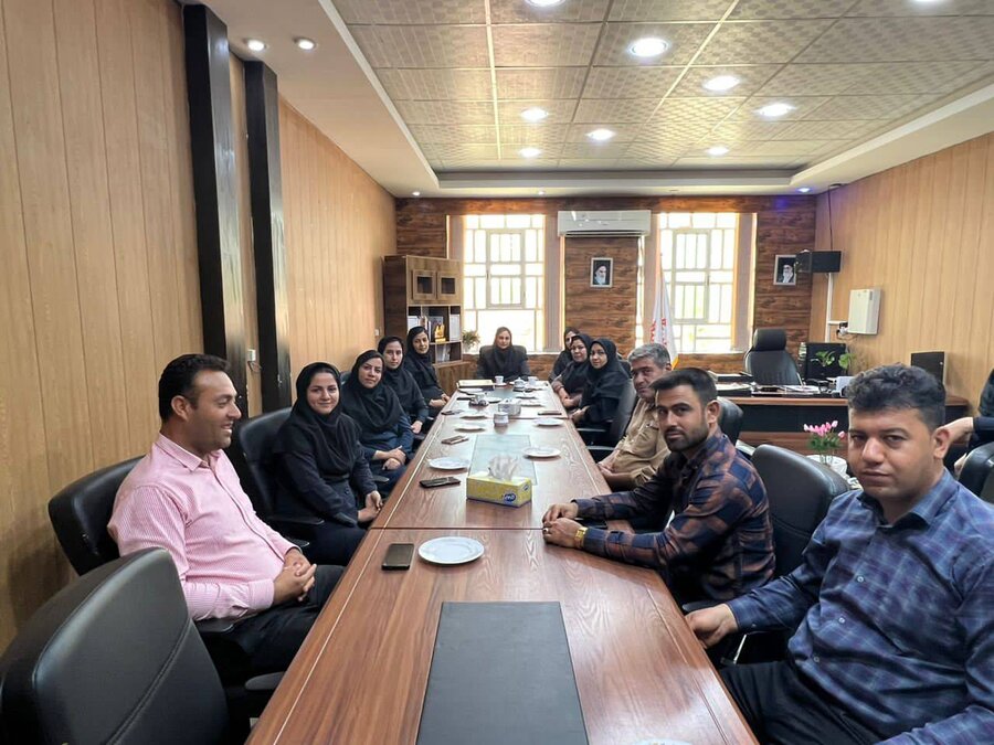 زرین دشت|برگزاری جلسه ی پاسداشت روز روانشناس و مشاور در اداره بهزیستی شهرستان زرین دشت