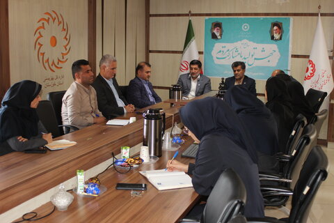 برگزاری نشست تخصصی هیات ارزیابی مناسب سازی کشور با مدیرکل بهزیستی خوزستان