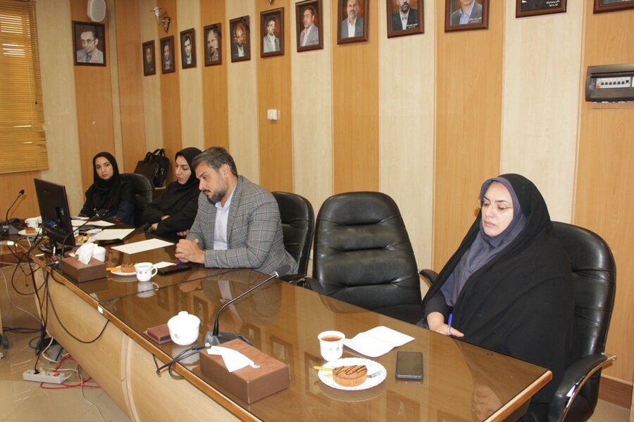 نشست هماهنگی نحوه پذیرش و ارجاع بیماران روانی مزمن معتاد متجاهر