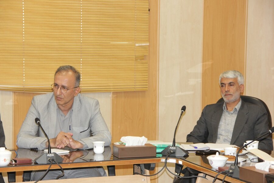 نشست هماهنگی نحوه پذیرش و ارجاع بیماران روانی مزمن معتاد متجاهر