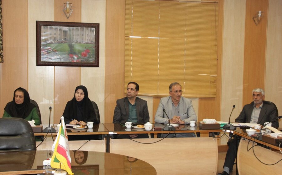 نشست هماهنگی نحوه پذیرش و ارجاع بیماران روانی مزمن معتاد متجاهر