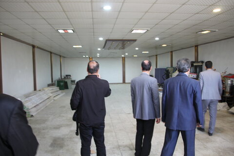 گزارش تصویری ا بازدیداز مکان های پیشنهادی به منظور استقرار مرکز ماده 16 استان