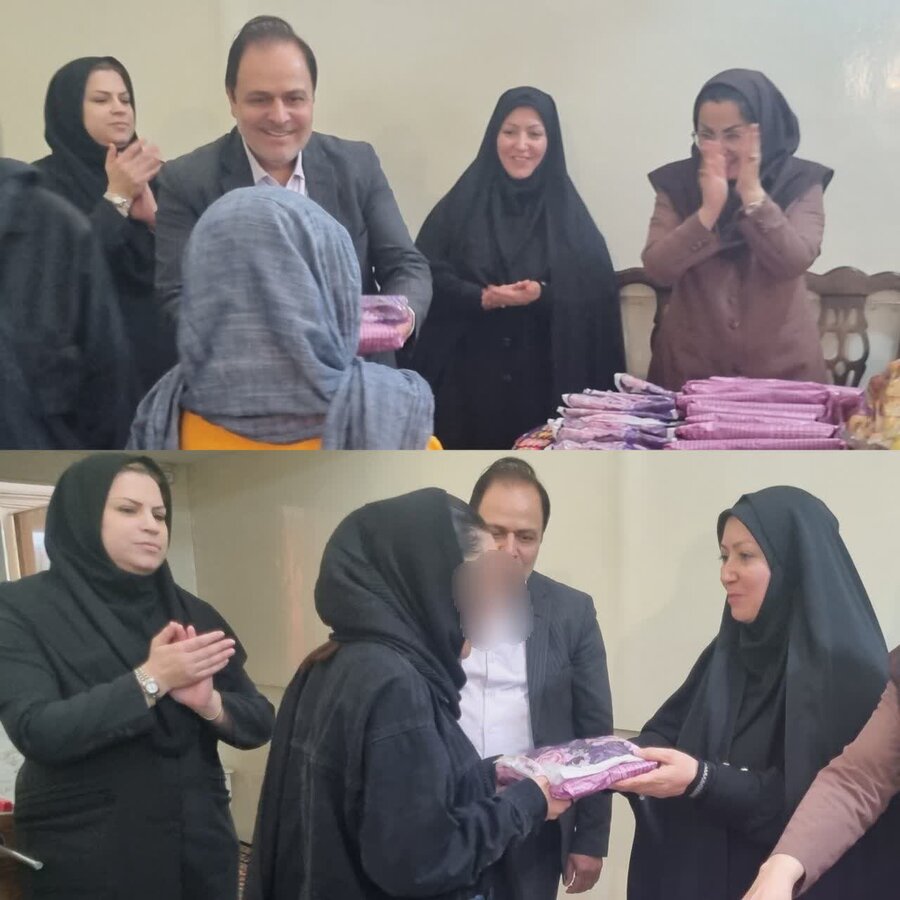 کرج | جشن میلاد حضرت معصومه (س) و روز دختر با شعار "الگوی عفاف و حجاب" برگزار شد