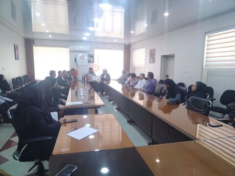 برگزاری جلسه امر به معروف و نهی از منکر در بهزیستی مهاباد