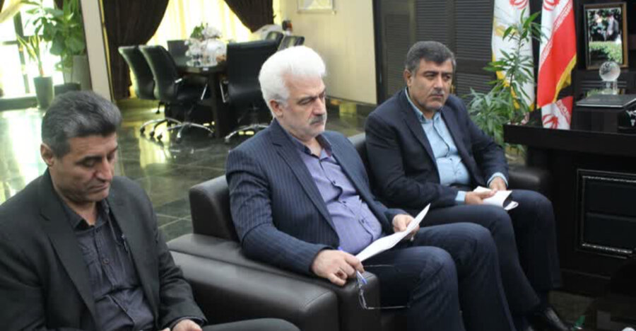 مدیرکل بهزیستی استان البرز با مدیرعامل امور شعب بانک ملی دیدار کرد