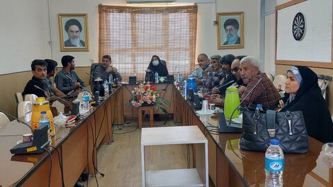تنگستان|  برگزاری جلسه توجیهی ساخت مسکن در قالب   طرح نهضت ملی  در بهزیستی شهرستان تنگستان