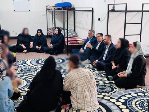 بازدید سرزده مدیرکل بهزیستی استان بوشهر از مرکز اقامتی بهبود و بازتوانی افراد با اختلال مصرف مواد زنان در شهر بوشهر