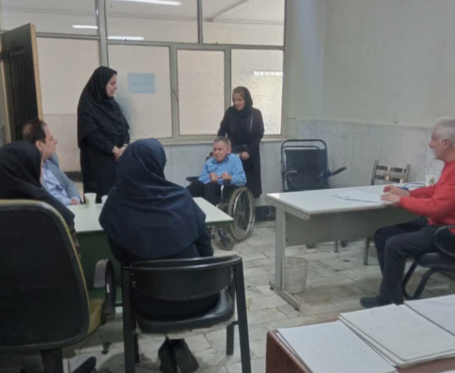 کرج | دومین کمیسیون پزشکی در مرکز تأمین توسعه شهید صدوقی آغاز بکار کرد