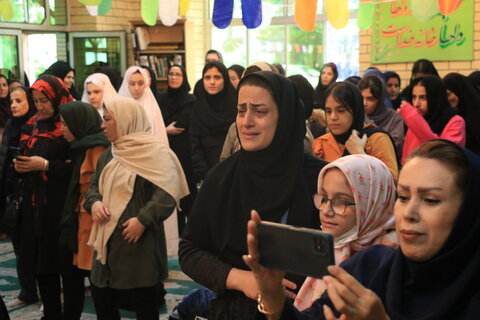 مراسم استقبال از کاروان خادمین آستان قدس رضوی(ع) به‌ مناسبت دهه کرامت در اداره کل بهزیستی گیلان