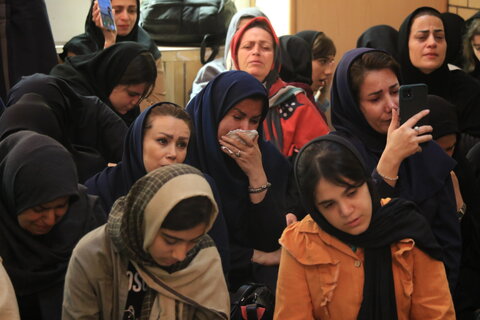 مراسم استقبال از کاروان خادمین آستان قدس رضوی(ع) به مناسبت دهه کرامت در اداره کل بهزیستی گیلان