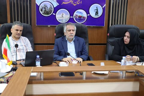نشست هم اندیشی مدیر کل بهزیستی استان بوشهر با مسئولین مراکز اقامتی درمان و بازتوانی اعتیاد