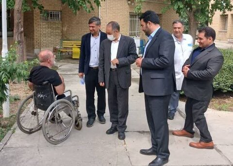 اسلامشهر | بازدید دادستان شهرستان از مرکز نگهداری معلولین  نمونه