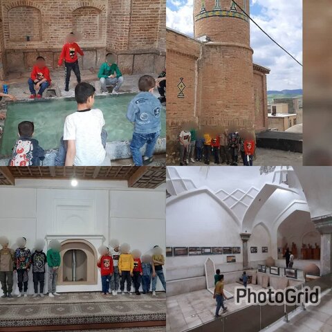 سفری به تاریخ و فرهنگ با فرزندان خانه حاج افتخار امینی شهرستان سقز در روز میراث فرهنگی