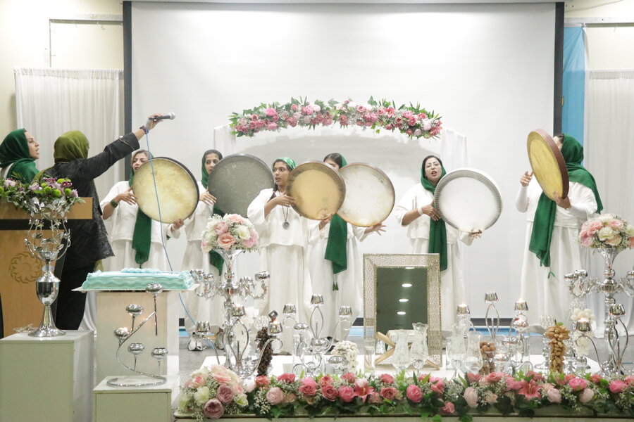 جشن ازدواج 16 زوج تحت حمایت بهزیستی استان کرمان برگزار شد