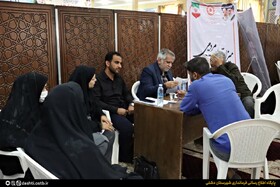 دشتی| گزارش تصویری| برگزاری میز خدمت با حضور مدیر کل بهزیستی استان بوشهر در شهرستان دشتی