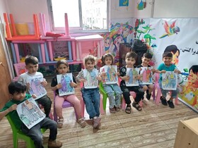 شهرقدس| برگزاری مسابقات نقاشی ویژه کودکان
