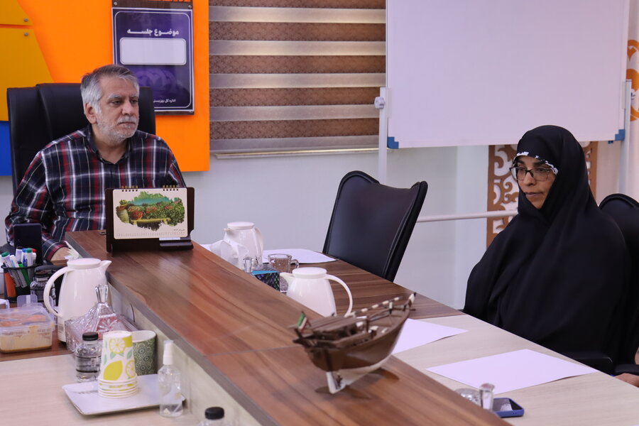 نشست هم اندیشی مدیرکل بهزیستی استان با رئیس کمیسیون پژوهش شورای اسلامی شهر بوشهر