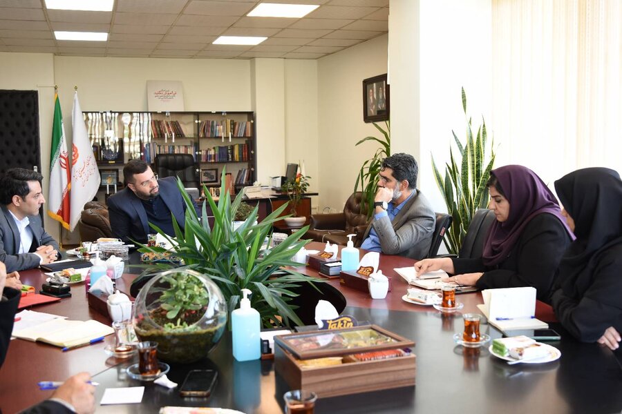 اولین جلسه ی کارگروه مشترک بهزیستی استان تهران و طرح سراج دانشگاه علوم پزشکی 