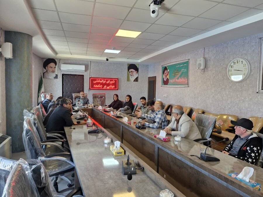 دهگلان/ اولین جلسه هماهنگی و پیگیری مناسب سازی و شورای ساماندهی سالمندان