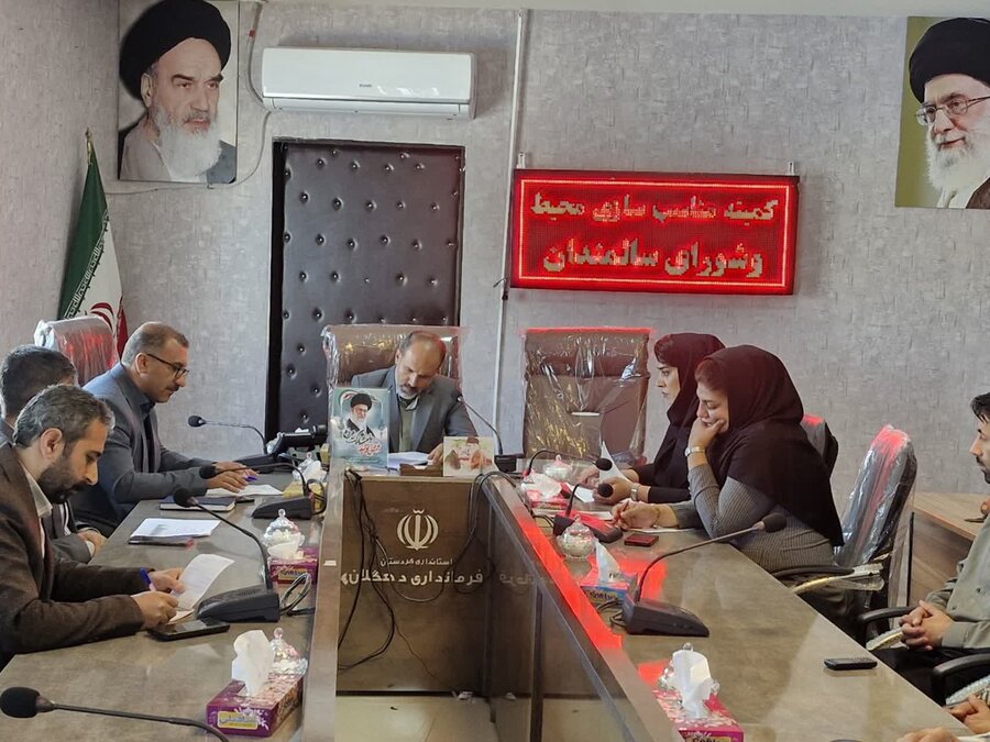 دهگلان/ اولین جلسه هماهنگی و پیگیری مناسب سازی و شورای ساماندهی سالمندان