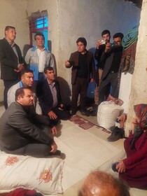 دیدار استاندار و مدیرکل بهزیستی استان کهگیلویه و بویراحمد با خانواده‌ های دارای چند عضو معلول در چیتاب شهرستان بویراحمد