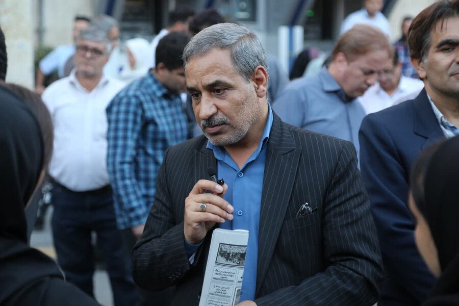 حضور مدیرکل بهزیستی کردستان در یادبود سید محرومان و شهدای خدمت