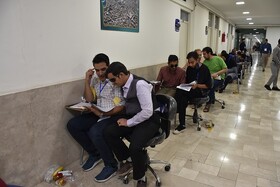 گزارش تصویری| برگزاری اولین آزمون استخدامی ویژه افراد دارای معلولیت در مشهد