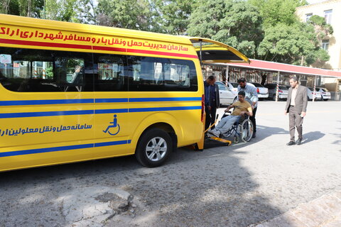 گزارش تصویری ا اولین آزمون اسـتخدامی اختصاصی ویژه افراد دارای معلولیت