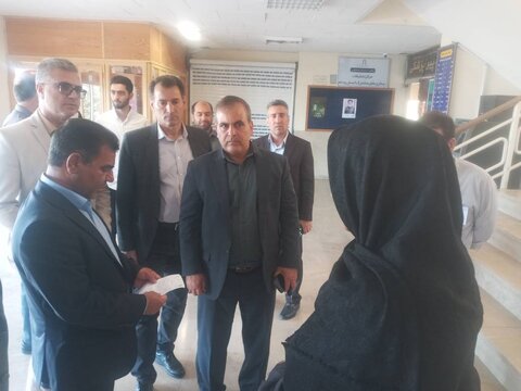 گزارش تصویری| آزمون استخدامی ویژه افراد دارای معلولیت در ایلام