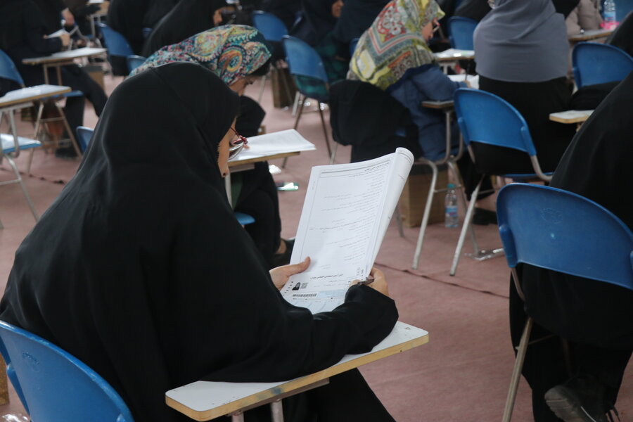 نخستین آزمون استخدامی اختصاصی افراد دارای معلولیت در کرمان برگزار شد