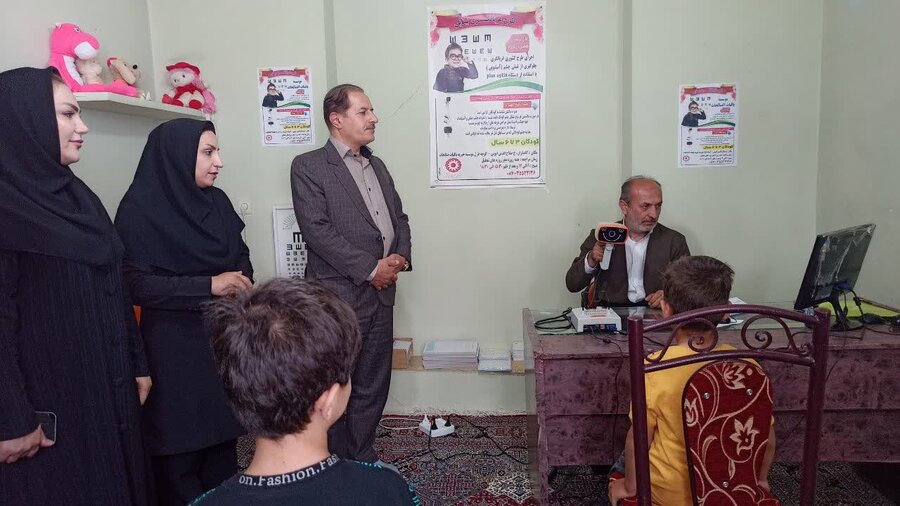 مراسم افتتاح نمادین طرح آمبلیوپی در کامیاران