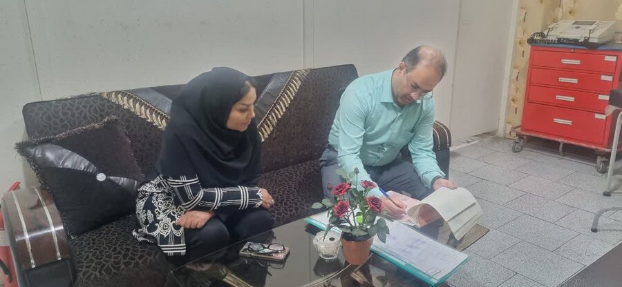 گزارش تصویری| بازدید از مرکز بازتوانی سرپایی تولد سبز ایلخچی