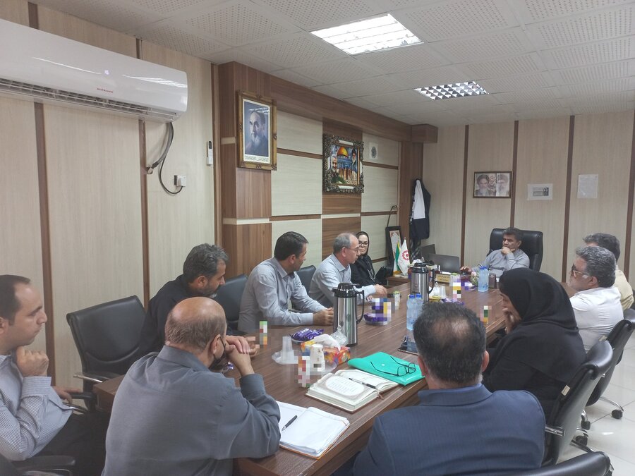 جلسه پیگیری روند ساخت شیرخوارگاه بهزیستی خوزستان برگزار شد