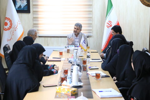 برگزاری جلسه ارزیابی و بررسی برنامه های ترویج فرهنگ عفاف و حجاب در اداره کل بهزیستی گیلان