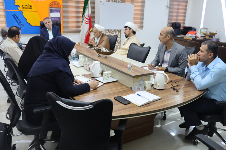 اولین جلسه شورای اقامه نماز اداره کل بهزیستی استان بوشهر در سال جاری