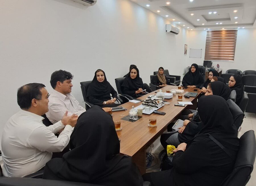 برگزاری جلسه ستاد هماهنگی هفته مبارزه با سوء مصرف مواد مخدر در مدیریت بهزیستی شهرستان بوشهر