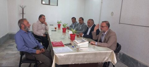 ورامین | نشست رئیس بهزیستی با رئیس  انجمن حمایت از خانواده زندانیان