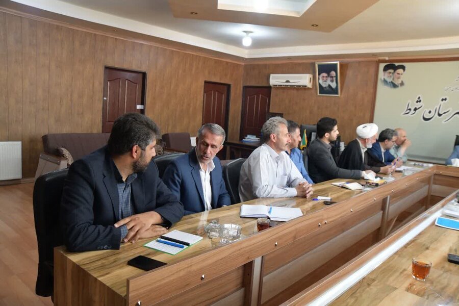 سومین جلسه شورای هماهنگی مبارزه با مواد مخدر در شهرستان شوط