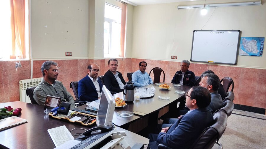 ارسنجان|جلسه شورای هماهنگی دستگاه های زیرمجموعه وزارت تعاون کار و رفاه اجتماعی