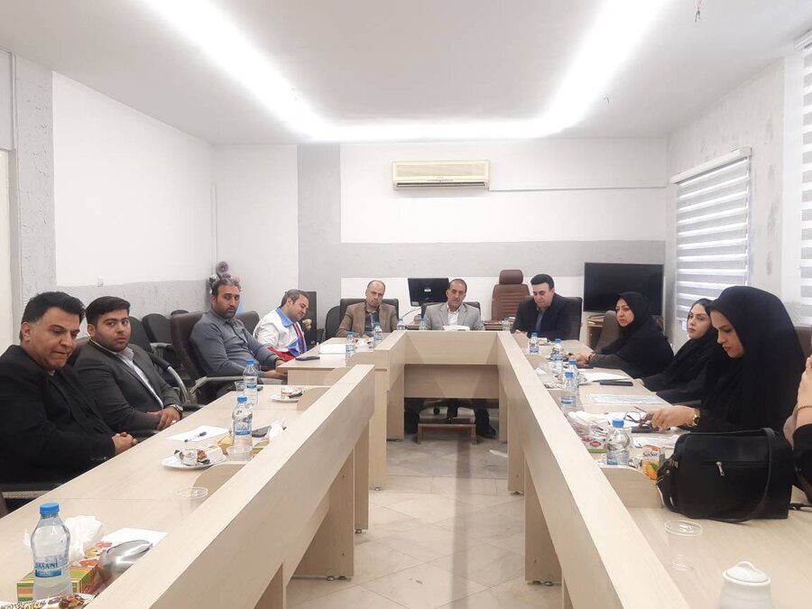 ورامین | اولین جلسه کمیته فرهنگی شورای مبارزه با مواد مخدر  با محوریت بهزیستی