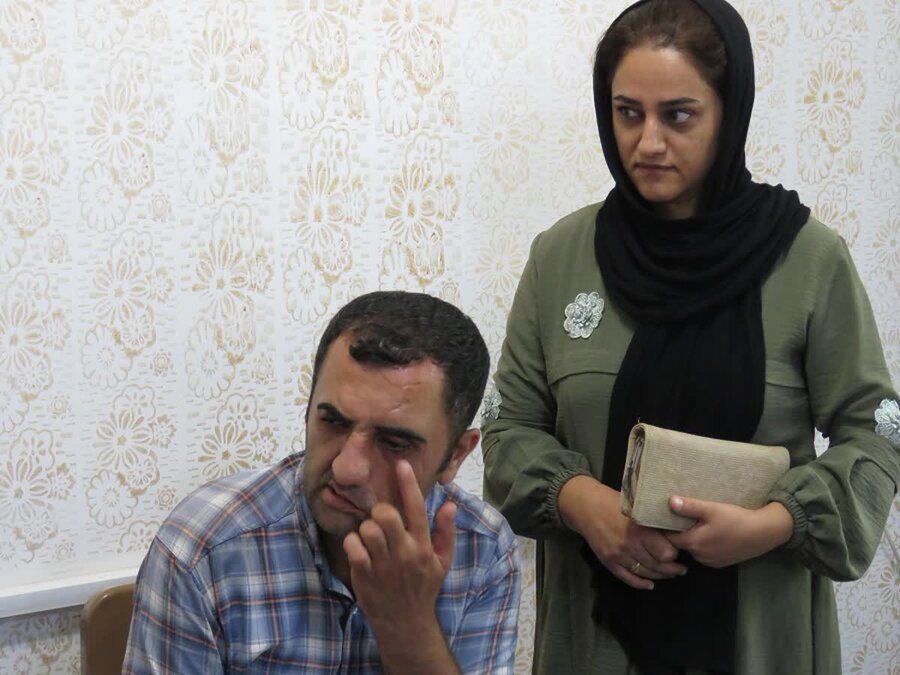 سروآباد/ برپایی میز چله خدمت