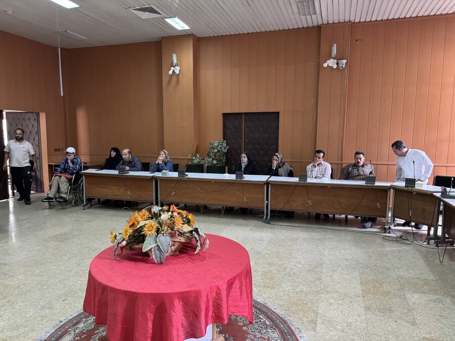 جلسه رسیدگی به پروژه تعاونی ۱۶ (مسکن مددجویان) در شهرستان ارومیه