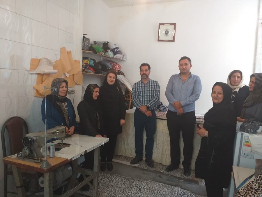 حضور کارشناسان حوزه امور اجتماعی و امور کودکان بهزیستی کردستان در کامیاران