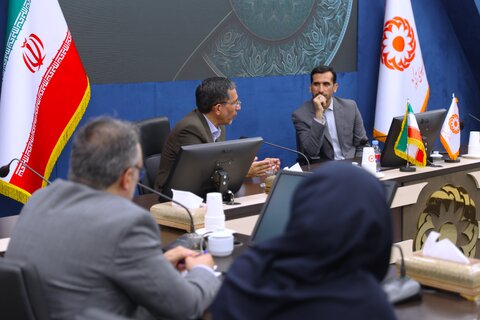 نشست رئیس سازمان بهزیستی کشور با مدیر کل توسعه پایدار وزارت امور خارجه